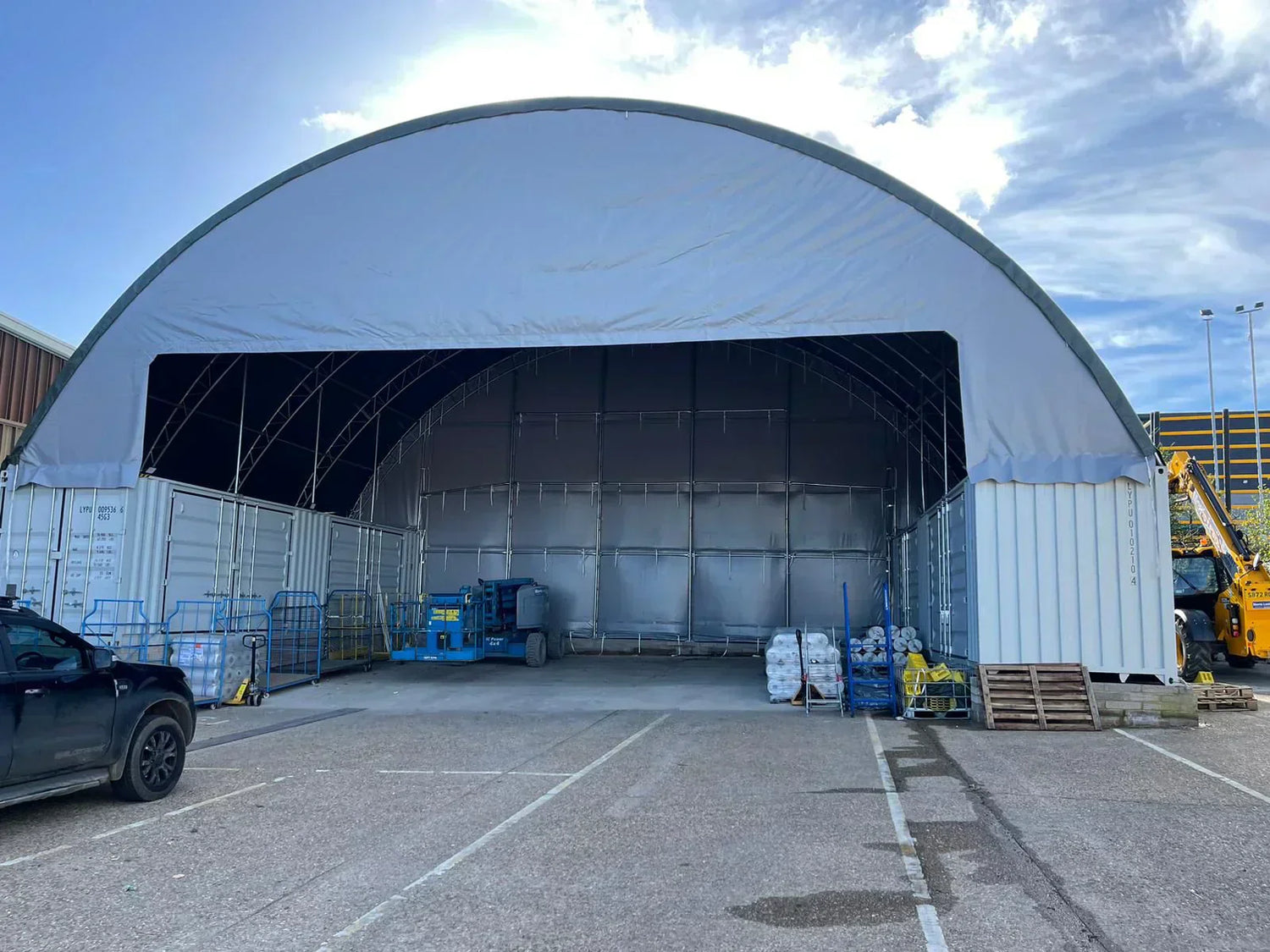 Fabric vs Steel: Best Storage Solutions for Rail and Utility Yards