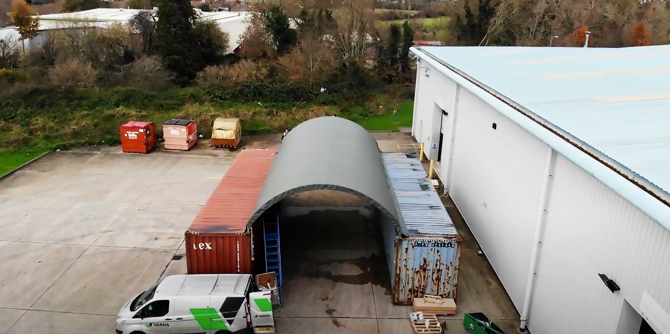 20x40 Container Shelter - Varna Buildings