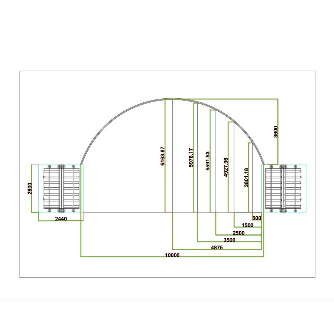 Sturdy Container Canopy: Ensuring reliable coverage for a range of uses.