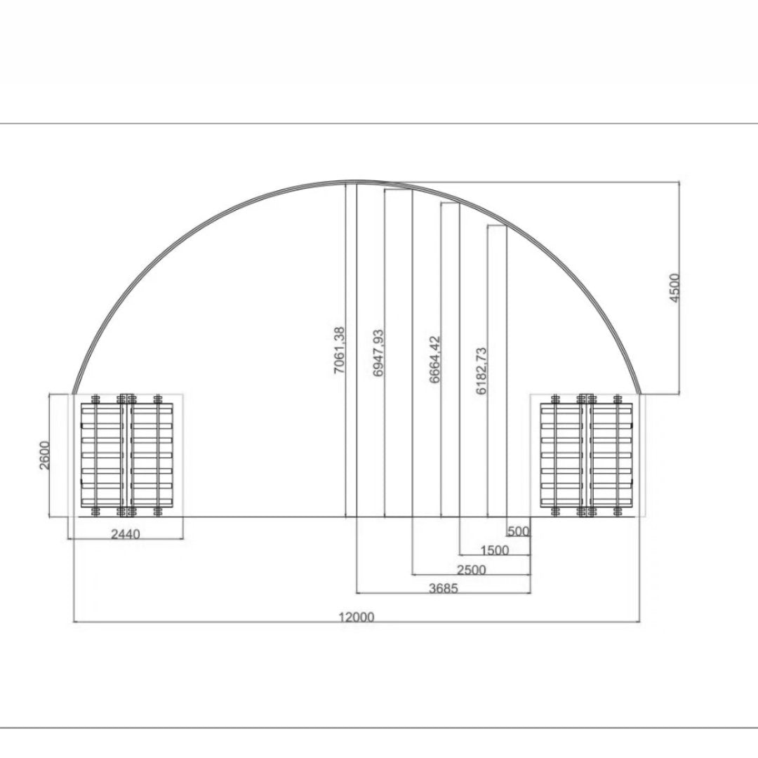 40ft Series Container Canopy
