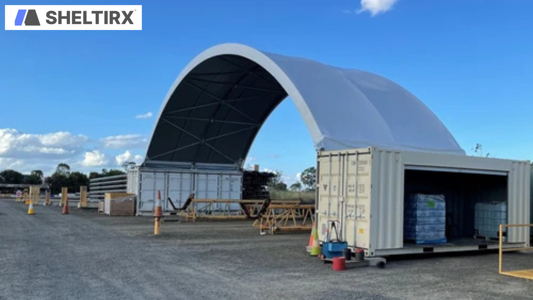 Best Shipping Container Canopy Shelter for Storage and Workspaces