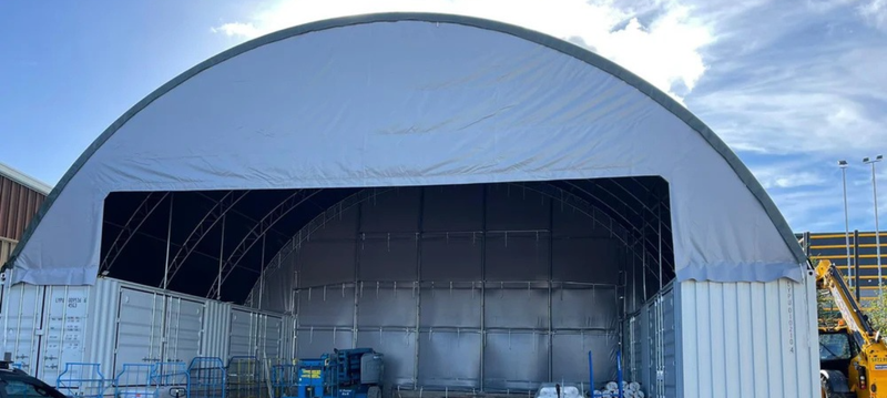 Best Shipping Container Canopy Shelter for Storage and Workspaces