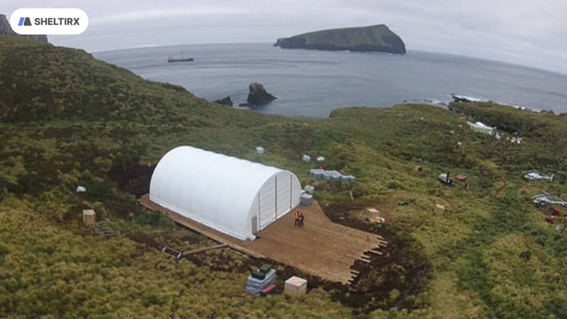 What Happens to a Shipping Container Canopy Shelter in a Hurricane or High Wind Event?