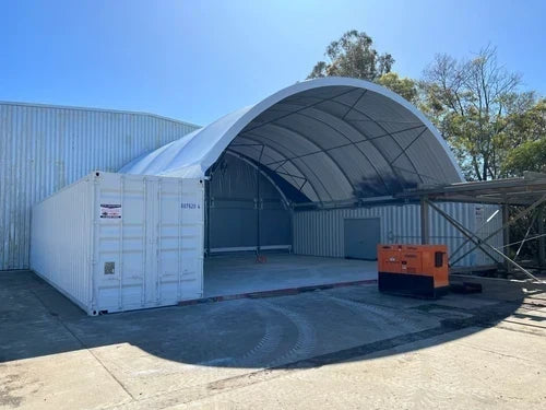 What Can You Store Under a Container Canopy?
