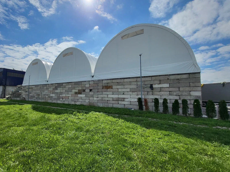 Why Farms Are Replacing Old Barns With Shipping Container Dome Shelters