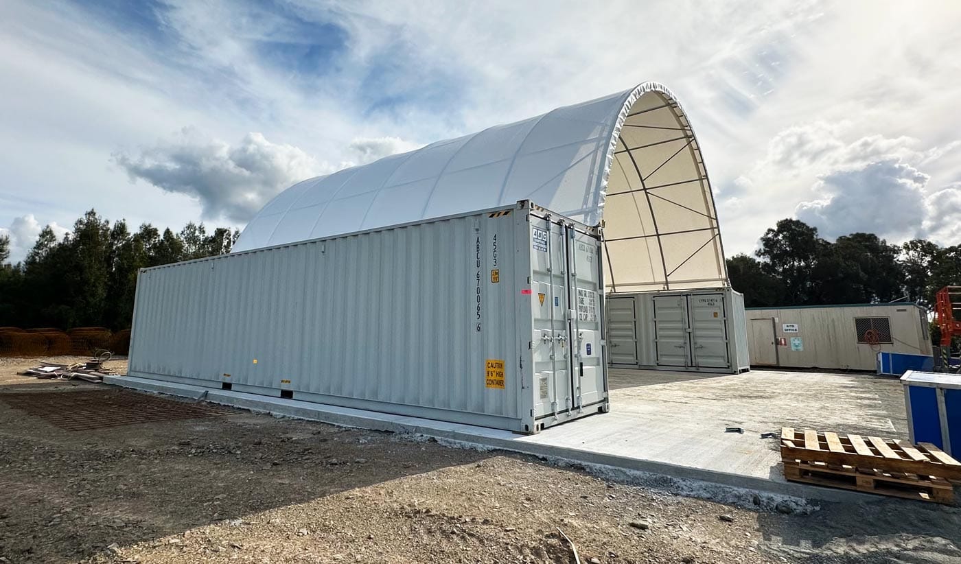 30ft Series Container Canopy