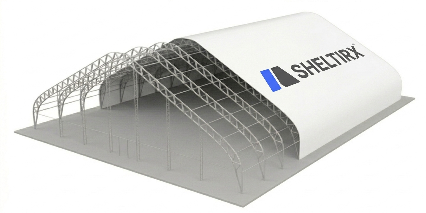 70ft Series Storage Shelters | Fabric Storage Buildings