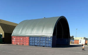 Container Shelters & Fabric Hoop Buildings - Sheltirx