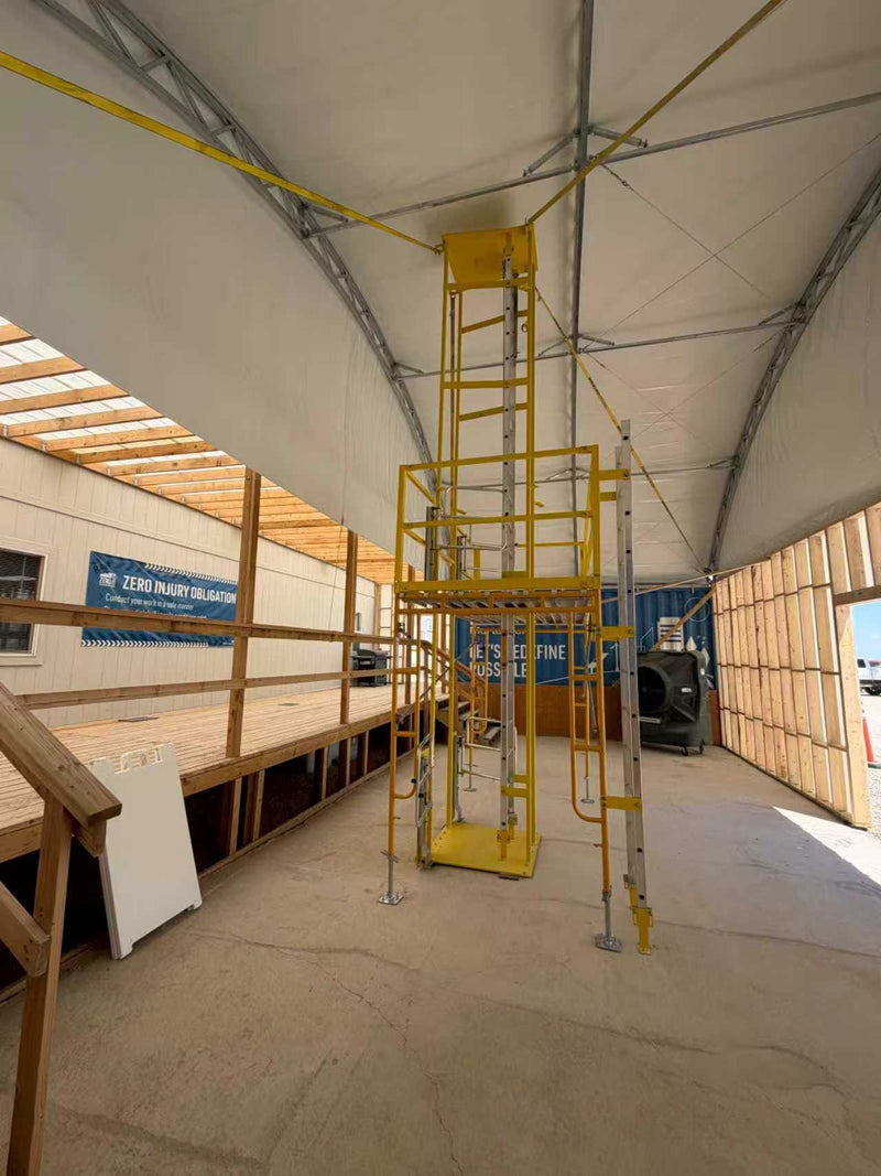 Sand, salt and other bulk material storage