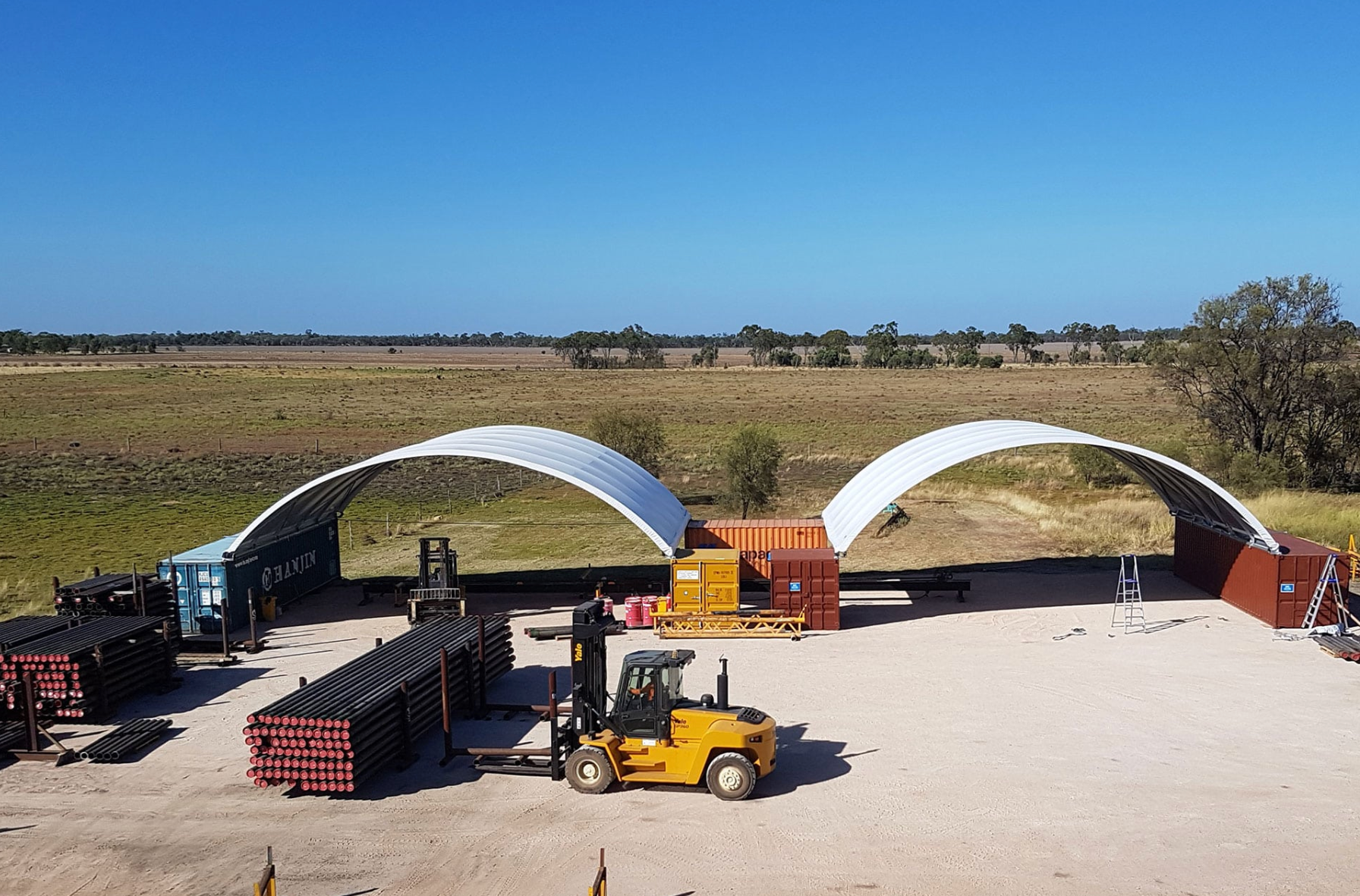 40ft Series Container Canopy