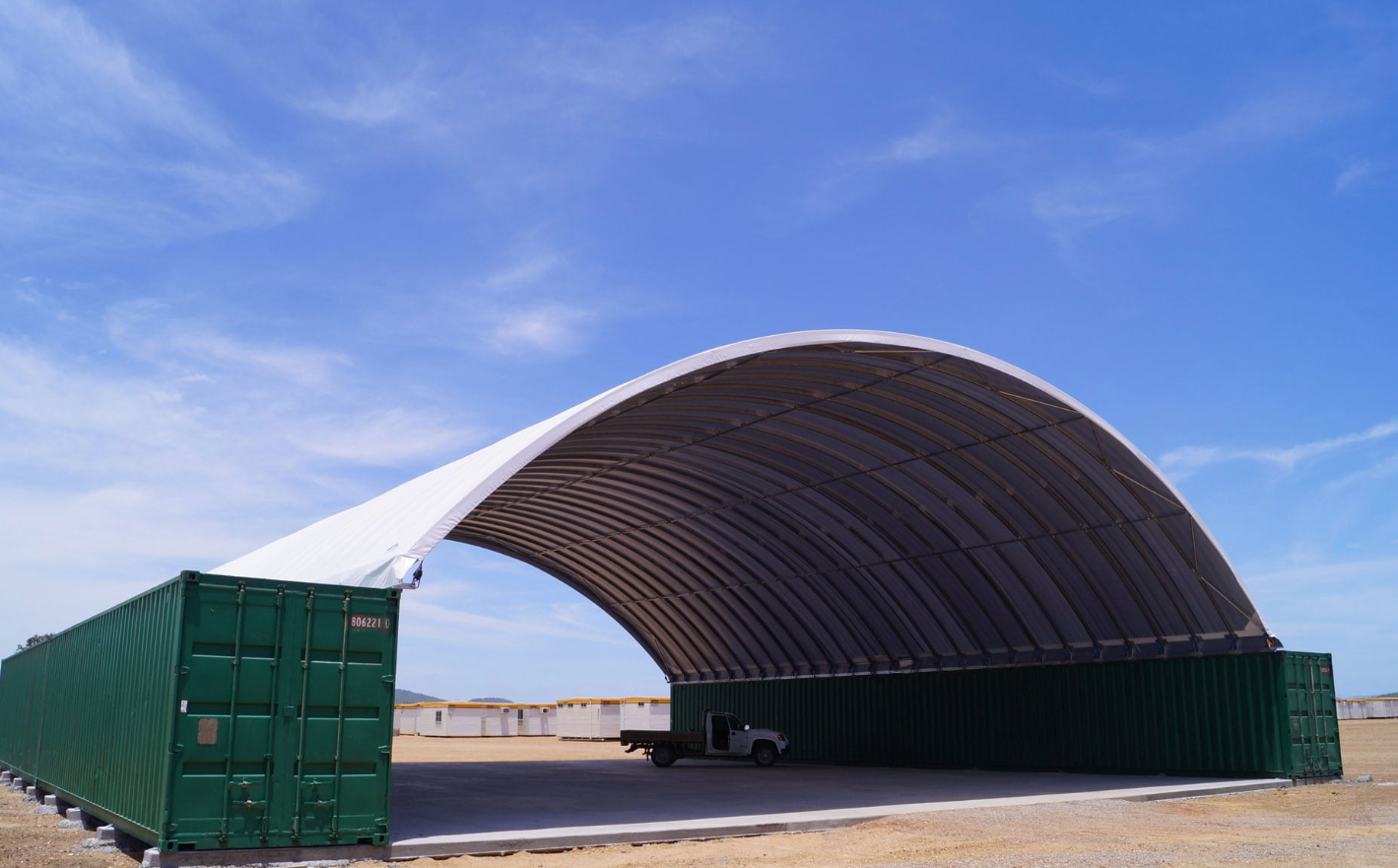 50ft Series Container Canopy