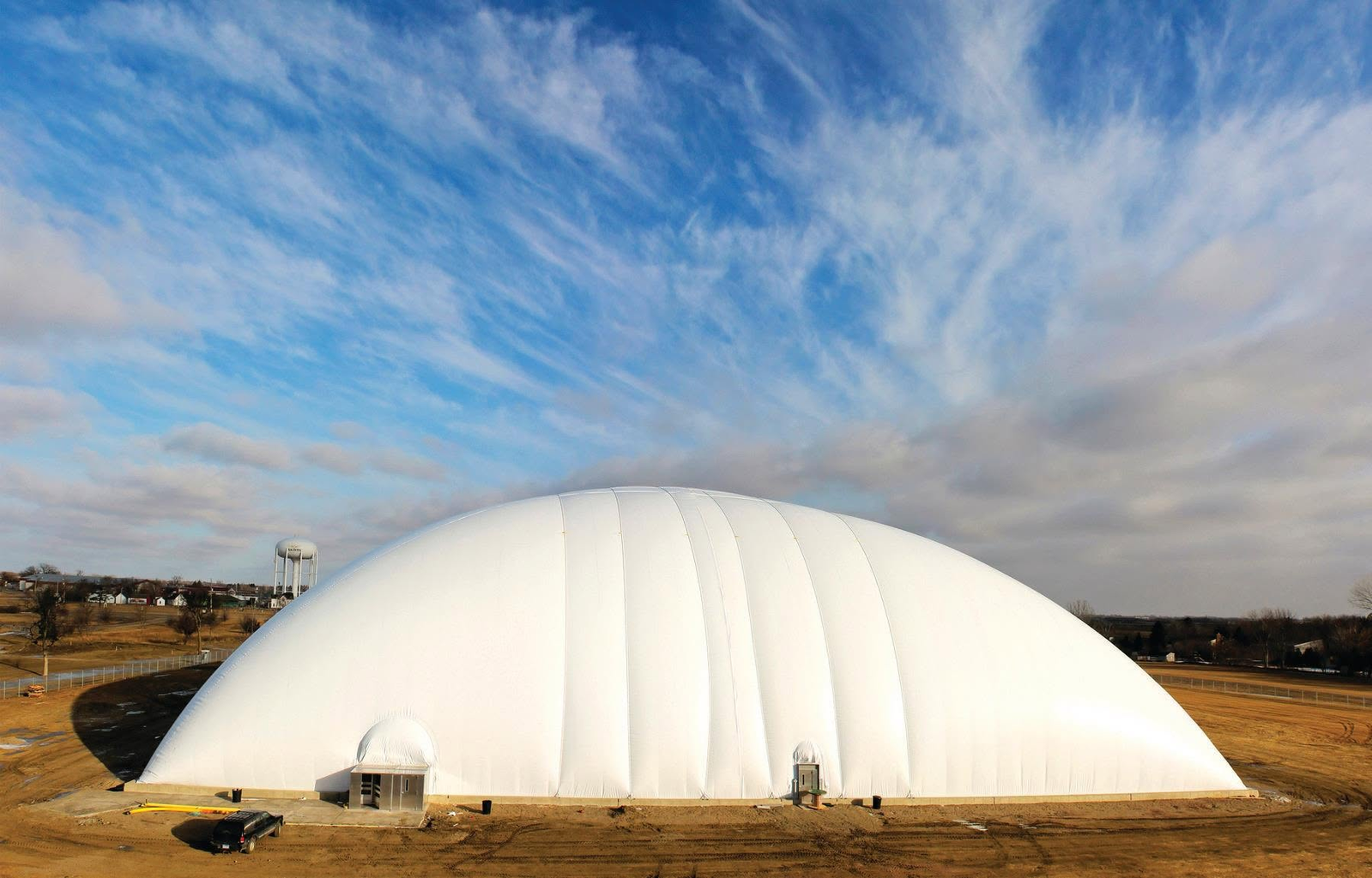 FROM INITIAL DESIGN TO A FULLY OPERATIONAL DOME