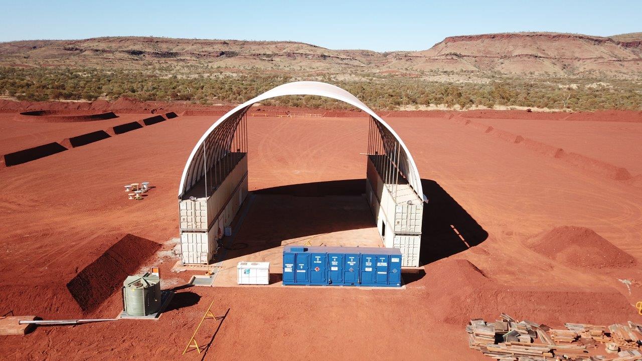 80ft Series Container Canopy